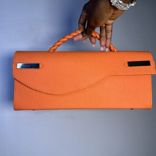 range handmade leather curved flap – The Braids Brand Ghana