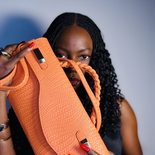 handmade braided bags in Ghana