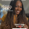 End of Year Combo Sale — Any Wig & Bag for ₵1,390